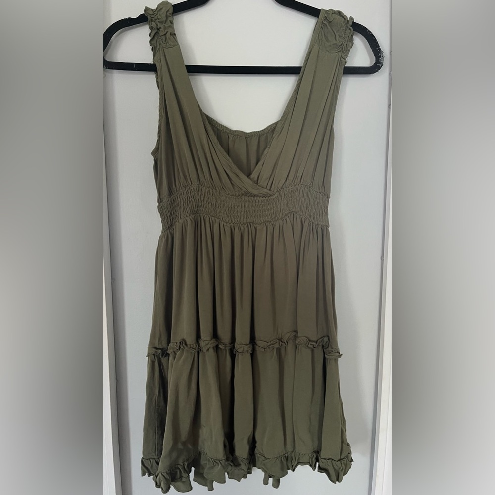 Dark Green Sundress